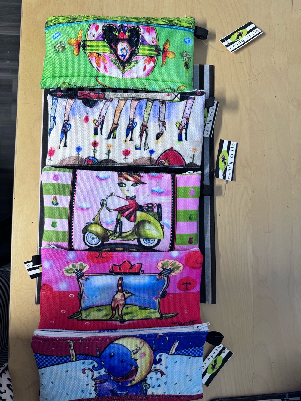 Set of 5pouches